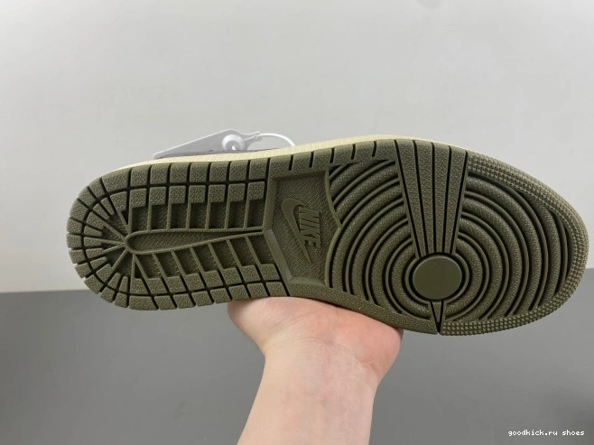 1 X MEDIUM LOW OLIVE OG AIR DM7866-200 SCOTT JORDAN TRAVIS 0719